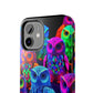 Neon Nocturne. NEON Owls Tough Phone Case