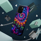 Twilight Infinyscape Neon Trippy Infinity Patterns Premium Art Magsafe Magnet Tough IPhone 13 14 15 Pro Plus Max and Mini in Matte and Glossy Phone cases