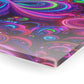 Cosmic Swirlery. Trippy infity Pattern 1/4" Glossy Acrylic Art