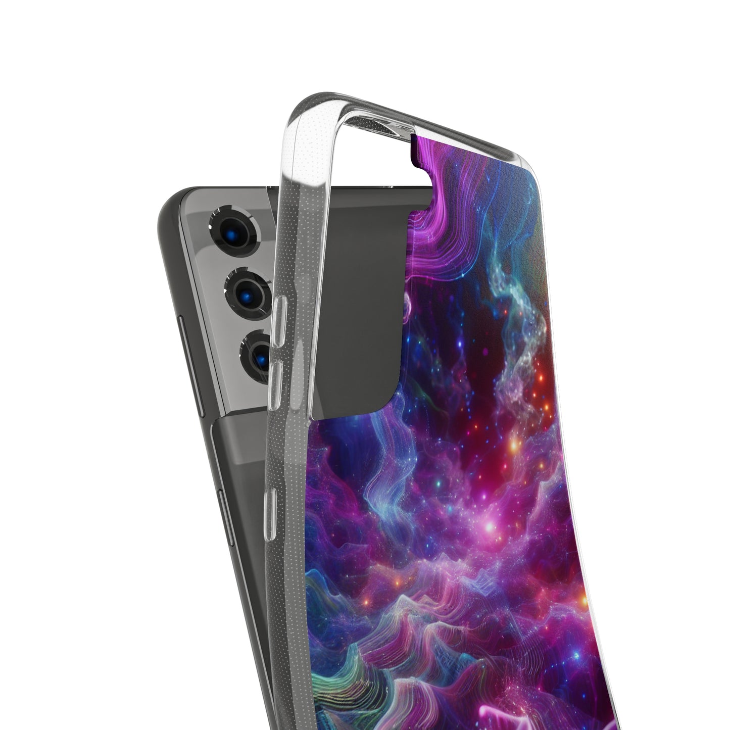 Neon Infinity Swirlz Infinity Patterns Art Polycarbonate Phone Case
