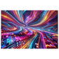 NeonInfinityVibe. - Neon Trippy Infinity Patterns Puzzle 30, 110, 252, and 1000 Pieces