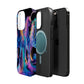 Neon Unicorn Bliss Neon Unicorns Premium Art Magsafe Magnet Tough IPhone 13 14 15 Pro Plus Max and Mini in Matte and Glossy Phone cases