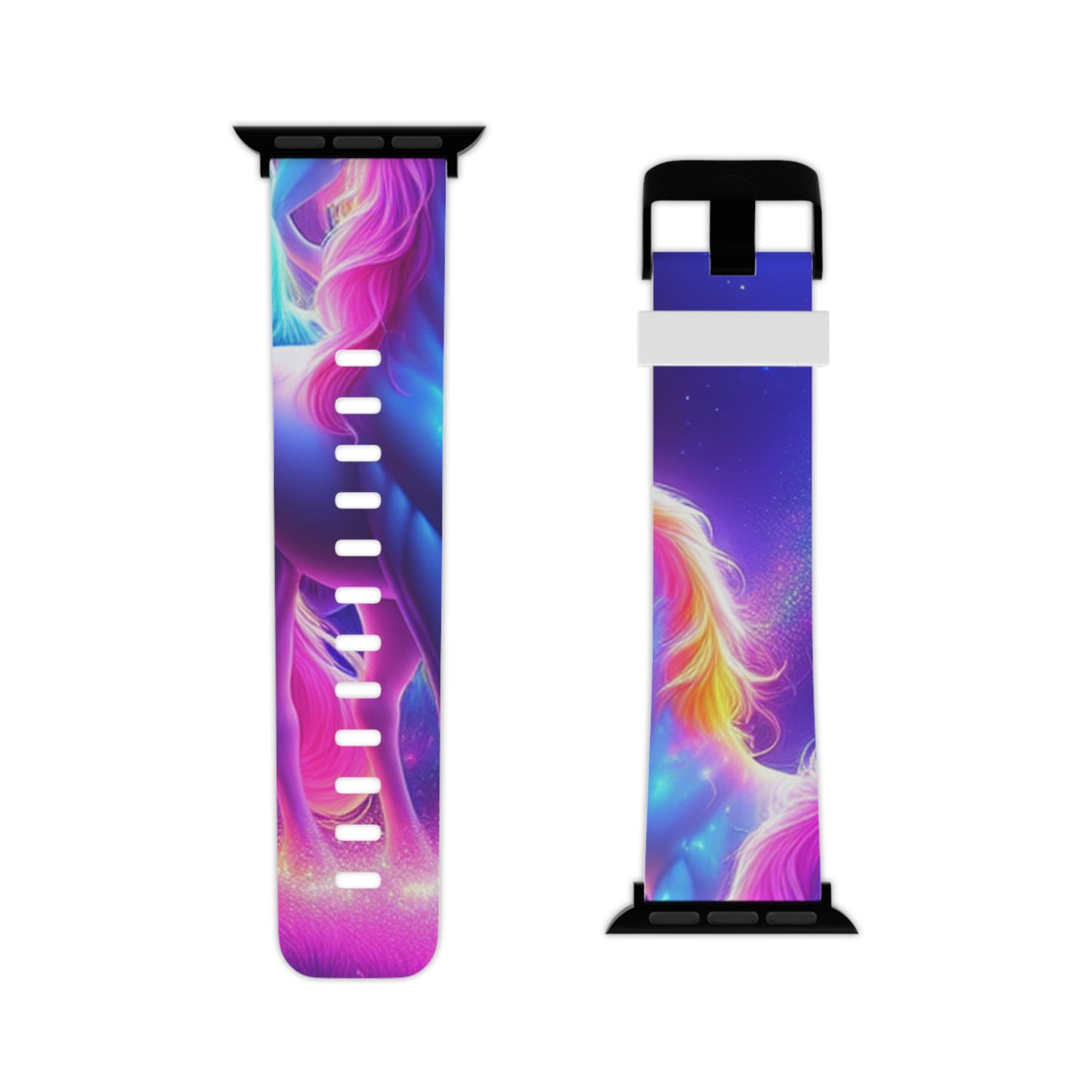 "Neon Unicorn Fantasia" - NEON Unicorns Iwatch Band
