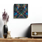 Neon Vortex Infinity Patterns Art Acrylic Clock