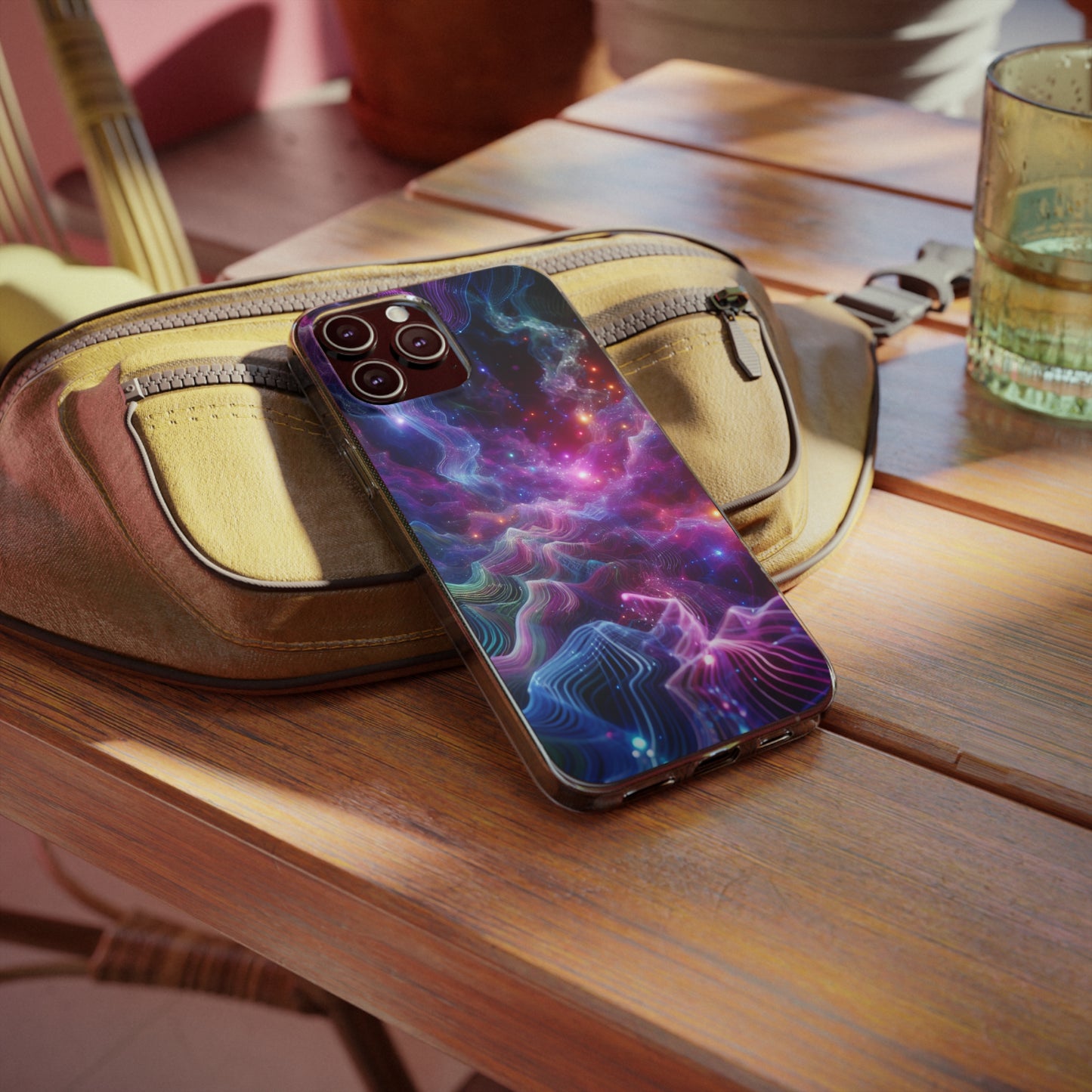 Neon Infinity Swirlz Infinity Patterns Art Polycarbonate Phone Case