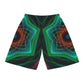 Gianni di Firenze. - Trippy Infinity Patterns Rave Shorts