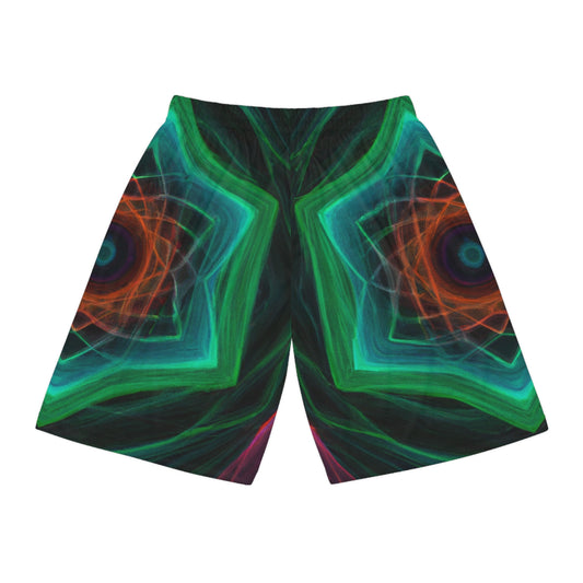 Gianni di Firenze. - Trippy Infinity Patterns Rave Shorts