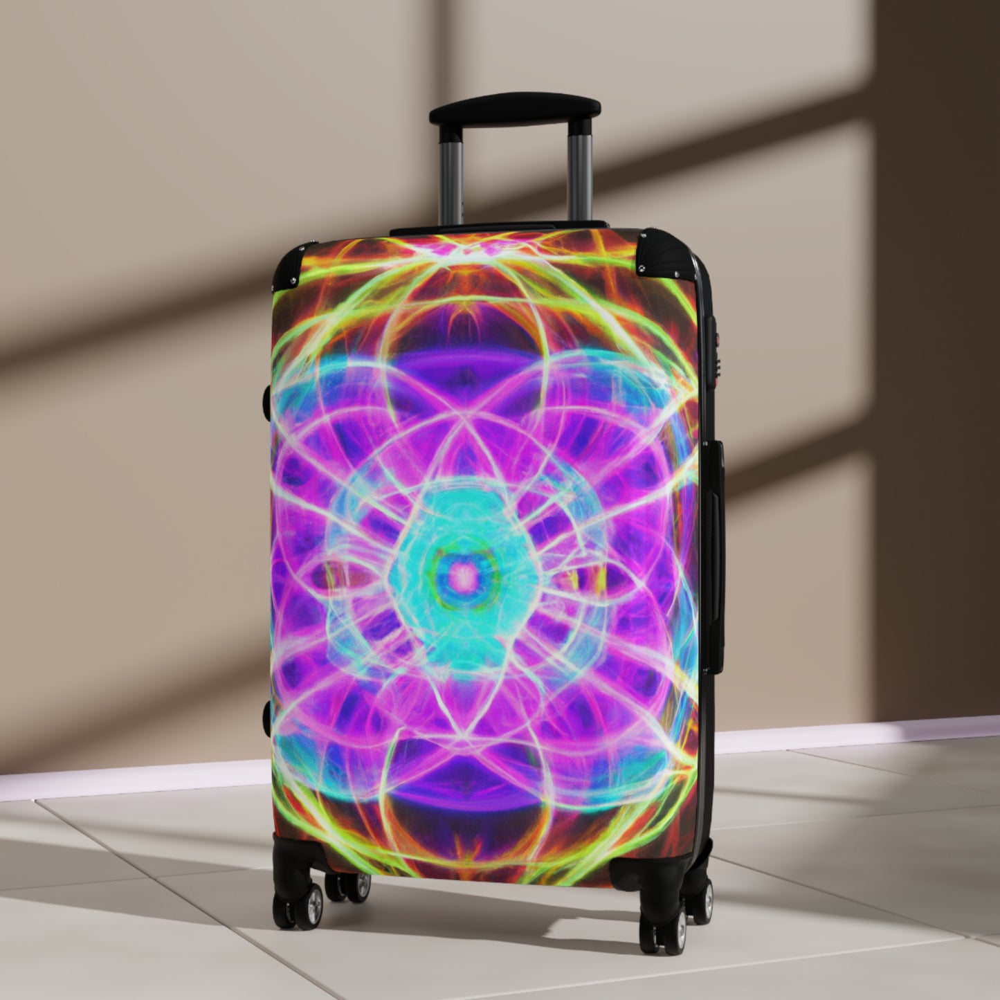 Giovanni di Bellini - Trippy Infinity Patterns Suitcase
