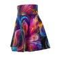 Giovanni di Giusto - Trippy Infity Patterns Woman's Skater Skirt