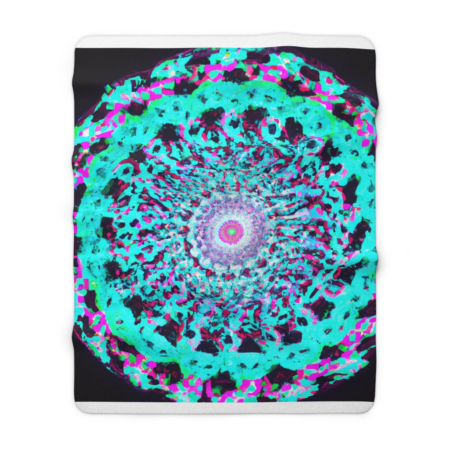 Gianluca da Firenze - Trippy Infinity Patterns Sherpa Blanket