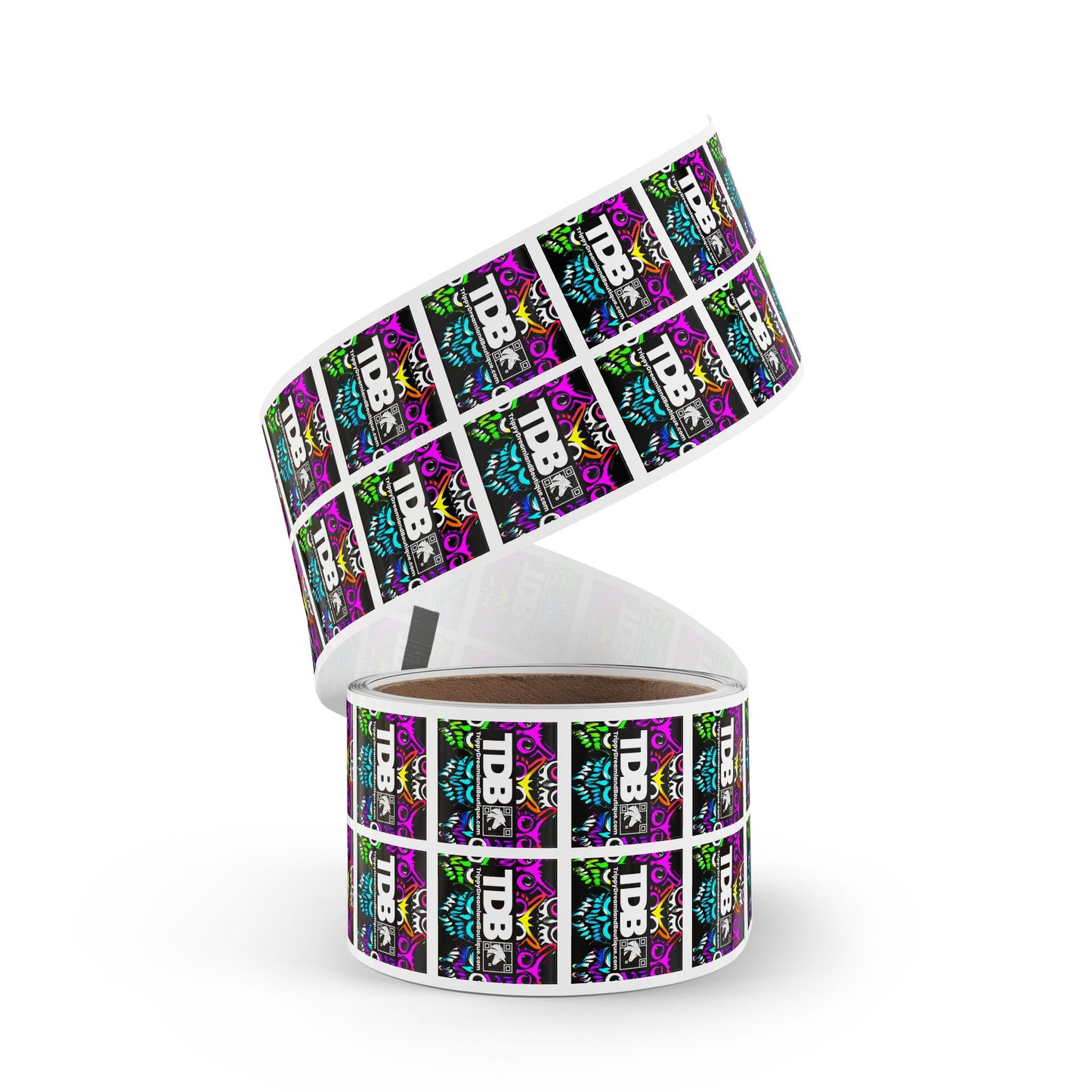 Colorful Skull Sticker Labels - Fun Party Favors for Events