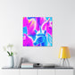 Neon Unicorn Dreamscape NEON Unicorns Art Canvas