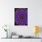 Cosmic Psychedelic Universe. Trippy Infinity Patterns Art Canvas