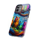 Neon Nocturnal Jazz NEON Owls Tough Phone Case