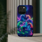 Neon Spectacle of Unicorns Neon Unicorns Premium Art Magsafe Magnet Tough IPhone 13 14 15 Pro Plus Max and Mini in Matte and Glossy Phone cases