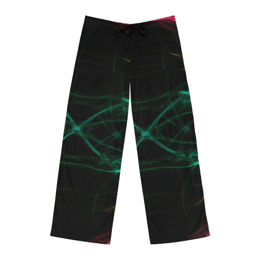 TDB Cosmic Chromatic Delight. Trippy Infinity Patterns Mens Pajama Pants