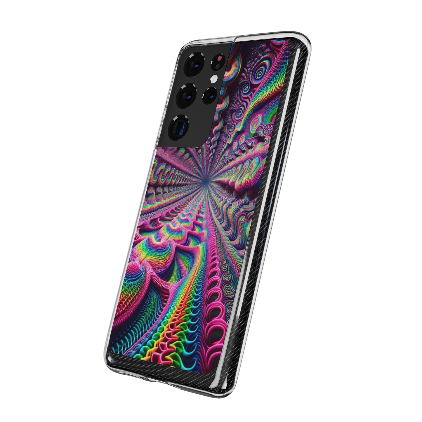 VibrancyInfiniteNeonacopia Infinity Patterns Art Polycarbonate Phone Case