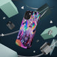Neon Wonderland Unicorns Neon Unicorns Premium Art Magsafe Magnet Tough IPhone 13 14 15 Pro Plus Max and Mini in Matte and Glossy Phone cases