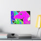 "Neon Rainbow Posse" NEON Unicorns Art Canvas