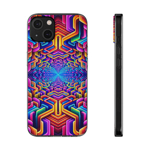 Vibrant Trippin' Infinity Infinity Patterns Art Polycarbonate Phone Case