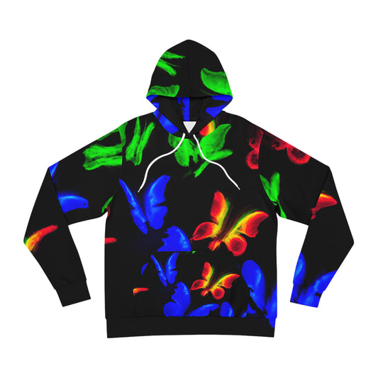 "Neon Butterfly Adagio" - Butterflies AOP Hoodie