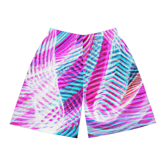 Gemma Farthingale - Trippy Infinity Patterns Rave Shorts