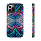 Dreamscape Eon Flow. Trippy Infinity Patterns Tough Phone Case Iphone 7 8 9 10 11 12 13 14 Pro Max Mini Plus XR XS SE