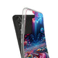 Mesmerizing Neon Infinity Infinity Patterns Art Polycarbonate Phone Case Samsung Galaxy s21 s22 Google Pixel 6 Iphone 11 12 13 14 Pro Max Mini Plus