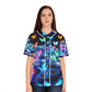 Enchanted Neon Butterfly Renaissance. Neon Butterflies Womans Jersey