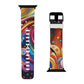 Neon Onslaught - Trippy Infinity Patterns Iwatch Band