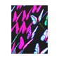 "Neon-Butterfly Prism" Neon Butterflies  Art Canvas