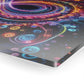 Galactic Luminosity Fractalization Trippy infity Pattern 1/4" Glossy Acrylic Art