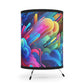 Gabriel Salvadore - Trippy Infity Patterns Art Tripod Lamp