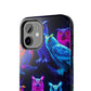 "Mystic Rally of the Neon Owls" NEON Owls Tough Phone Case