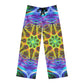 TDB Cosmic Neon Dreamscape. Trippy Infinity Patterns Mens Pajama Pants