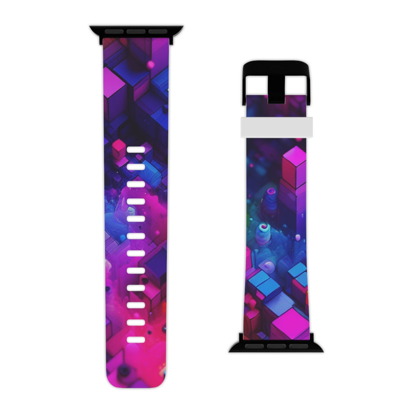 , and lots of movement

Neon Space Shimmer - Trippy Infinity Patterns Iwatch Band