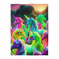 Alessandro di Vanetti - NEON Unicorns Microfiber Duvet Cover