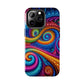 Neon Infinity Illusionz. Trippy Infinity Patterns Tough Phone Case