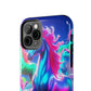 "Rainbow Dreams in Neon" NEON Unicorns Tough Phone Case