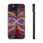 Neon Infinity Vortex Infinity Patterns Art Polycarbonate Phone Case