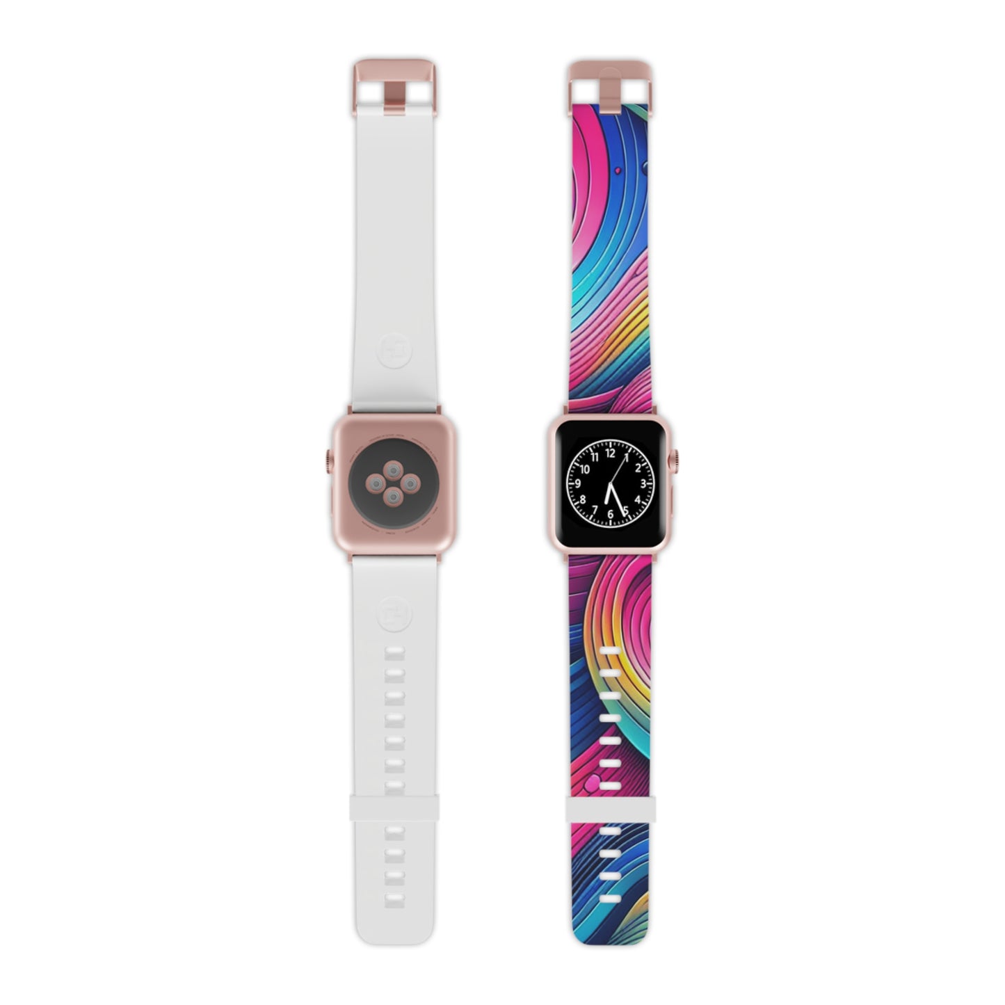 , and geometric shapes

"Neon Geoscape" - Trippy Infinity Patterns Iwatch Band