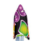 "Neon Flight" - NEON Butterflies Art Hooded Snuggle Blanket