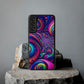 "VibranTrip Neonfinity" Infinity Patterns Art Polycarbonate Phone Case