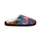 Jacques le Grand - Trippy Infity Patterns Men's Indoor Slippers