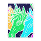 Neon Herd-scape NEON Unicorns Art Canvas