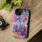 Neon Wonderland Unicorns Neon Unicorns Premium Art Magsafe Magnet Tough IPhone 13 14 15 Pro Plus Max and Mini in Matte and Glossy Phone cases