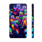 Neon Nocturne. NEON Owls Tough Phone Case