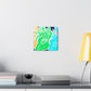 Neon Herd-scape NEON Unicorns Art Canvas