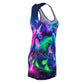 Viola's Neon Unicorn Cabaret. Neon Unicorns Racerback Dress