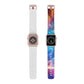 Neon Visionscapes - Trippy Infinity Patterns Iwatch Band